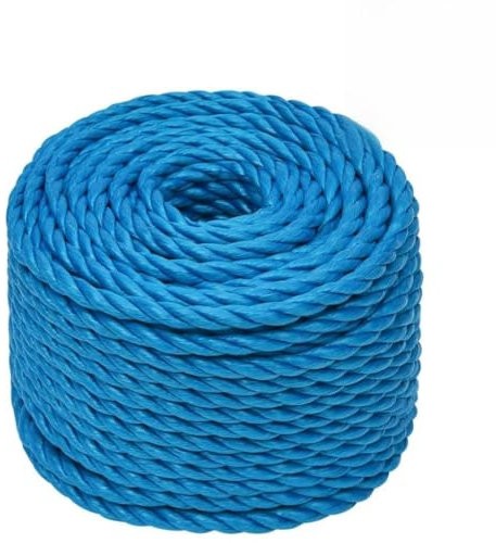 ShGaxin Cuerda de Trabajo, Escalada Material, Arnes Arborista, Cuerda Anticaída, Cuerda Bdsm, Cuerda De Seguridad para Bicicletas, Polipropileno Azul 20 mm 100 m