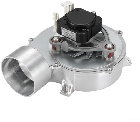 Ventilatore a tiraggio indotto per stufa a pellet, ventilatore motore brushless a basso rumore con struttura in lega di alluminio, flusso d'aria ad alta efficienza per forno a particelle da 30 W e