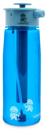 Lunatec® 750ml Mist, Shower & Hydration Spray Water Bottle. 3-in-1 Cooling, Cleaning & Drinking With Mister, Stream & Shower Patterns.