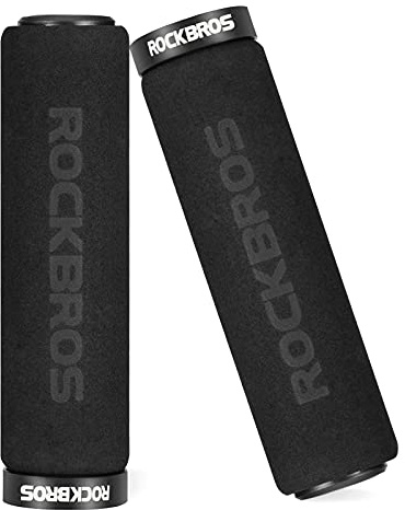 ROCKBROS Handtag Låsdesign Cykelgrepp Stötdämpande Och Halkfria Grepp Gjorda Av Förtjockad Svamp För 22,2 mm Styre