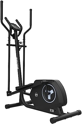 Bodytone DE30 Crosstrainer Smart mit Bluetooth-Apps und LCD-Display, für Heimtraining, leise, Schwungrad, 9 kg