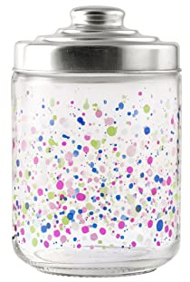 H&H Tie&Bright Barattolo In Vetro, Capacita 800Cc, Con Tappo