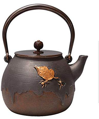 Teapot Tetsubin Tea Kettle Japan Teapot Southern Cast Iron Kettle 1400ml Large Japanese Tea Pots Health Boiler Scale Pot