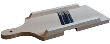 teemando® Krauthobel mit scharfer Klinge - schneidet alle Gemüse- und Krautköpfe, 40 cm zur Herstellung von Sauerkraut Krautsalat