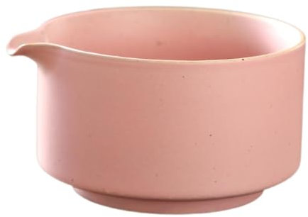 LOVIVER Matcha-Schale handgefertigt, Matcha-Zubehör, traditionelle Porzellan-Teeschale, Matcha-Rührschüssel für die japanische Matcha-Zubereitung, ROSA