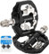 NAACOO Dual-Plattform-Fahrradpedale kompatibel mit Shimano SPD Pedalen mit SPD SH51 Stollen