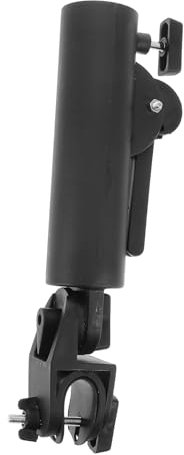 BESPORTBLE Golf Umbrella Holder Golf Cart Umbrella Stand Black Clips Accessories Attachment