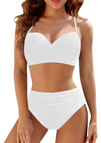 Maillot De Bain Femme 2 Pièces Bronzant Transbronzant Maillots Grande Taille e Shorty Ensembles Deux Noir Bikini Triangle String Tanga Ensemble Ete Enceinte Bustier 2025