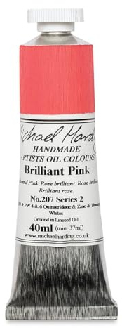Michael Harding : Oil Paint : 60ml : Brilliant Pink