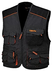 BETA Gilet Easy Twill 180 Gr, Grigio, XL