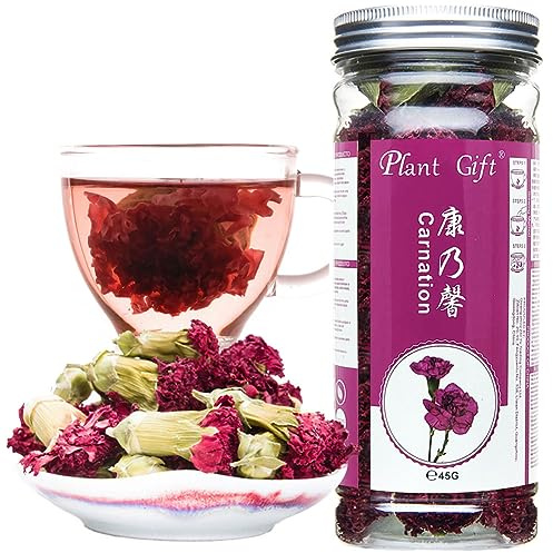 Plant Gift 100% Pure Carnation Tea 康乃馨花茶, For Tea 45g/1.58oz