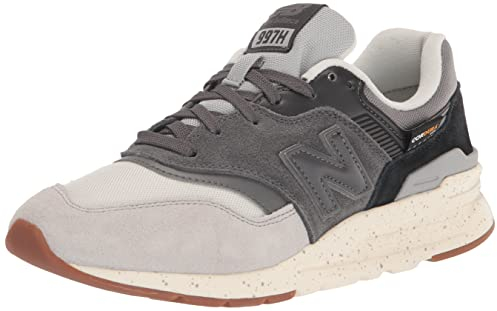 New Balance Damen 574 V2 Essential Sneaker, Schwarz Weiß, 47.5 EU