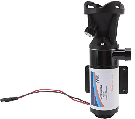 Pompa Trituratore RV 12V in Lega di Fluoroplastica a 4 Pale per WC da Cucina, Controllo Facile per Bagno di Yacht, Interni Ed Esterni