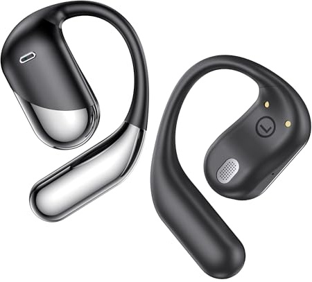Paekole Auriculares Traductor en Tiempo Real con IA 3 en 1, Traductor Instantáneo de Voz para 144 Idiomas y Acentos (Español Inglés), Cascos Bluetooth Abiertos con Estuche de Carga