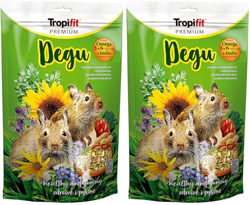 Degu 400g - Alimento Completo para degús (Paquete de 2)