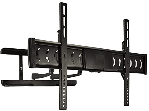 Auna LCD/LED Flacher 3D TV Wandhalter Schwenkarm-Halterung neigbar für 81 bis 152cm (32 bis 60) Fernseher + HDMI-Kabel