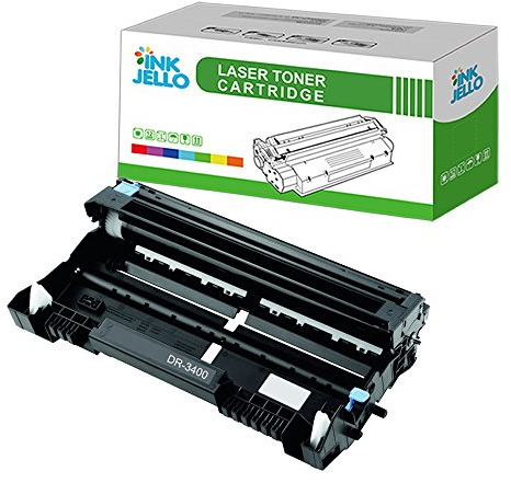 InkJello Drum Unit For Printer, Compatible with Brother DCP-L5500DN L6600DW HL-L5000D L5100DN L5100DNT L5200DW L5200DWT L6300DW L6300DWT L6400DW L6400DWT MFC-L5700DN L5750DW DR3400 (Single-Pack)