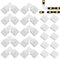 20 Pièces Connecteurs LED 4 Pin 10mm pour Rubans LED RGB SMD 5050, avec 10pcs Connecteurs d'Angle en L et 10pcs Connecteur Bande LED, 4 Broches Raccord Bande LED Sans Soudure pour Installation Facile