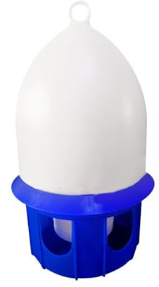 Zambuph Bebedero para Palomas, Suministros para Mascotas, dispensador de bebederos para agapornis, gallinas y Palomas, Azul, 6 litros