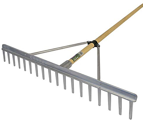 Faithfull Aluminium Landscape Rake C/W Handle