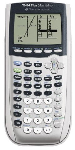 Texas Instruments Grafikrechner TI-84 Plus mit Kabel TP SE