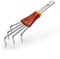 Outils Wolf Petite Griffe À Fleurs Multi-Star LFM