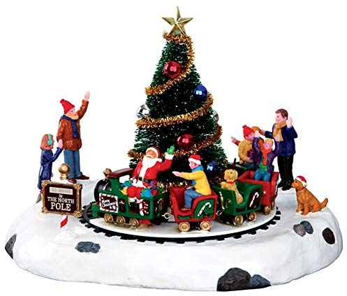 Lemax - Santas Kiddie Train - Animiertes Accessoire - 4,5V/Batteriebetrieben
