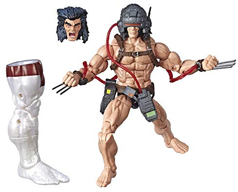 Marvel Hasbro Legends Series 6 Collectible Action Figure Weapon X Toy (X-Men Collection) – with Caliban Build-A-Figure Part