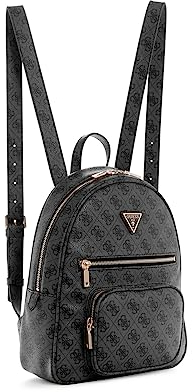 GUESS Eco Elements Backpack Coal Logo