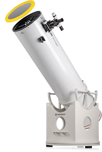 Bresser Astronomi Newton Dobson teleskop 305/1525 med hexafoc | Måne, planeter, djup sky, galaxer, dimma, stjärnhögar, parabolspegel, GFK Tubus, rocker box, 25 mm okular