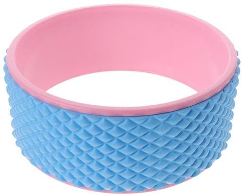 BESPORTBLE Yoga Rad Für Rückendehnung Massage-roller Für Anfänger Für Rücken Wirbelsäule Und Flexibilität Strapazierfähig Und Leicht Zu Lagern