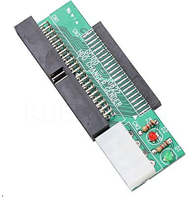 Cpolebev 44Pin 2.5 Inch Ide To 3.5 Inch Ide 40Pin Interface Hard Disk Drive Hdd Converter Adapter For Laptop Desktop Pc Computer