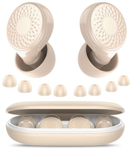 2025 Neu Ohrstöpsel zum Schlafen, 45dB Noise Cancelling Ohrstöpsel, 0 Druckgefühl, Weich und Wiederverwendbar Gehörschutz Schlafen earplugs, Gut zum Schlafen, Reisen, Konzentration, Konzerte