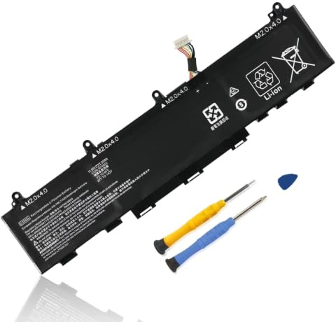 ANTIEE CC03XL laptopbatteri för HP ZBook Firefly 14 G7/8, EliteBook 830 | 835 840 845 G8 Probook 635 Aero G7 HSTNN-DB9Q L77608-2C1 L77608-421 L785555 5-005 CC03053XL-PL 53Wh integrerat skydd
