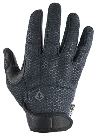 First Tactical Men’s Flash Glove | Cut Resistant Touchscreen Compatible TPU Gloves, Black, Large