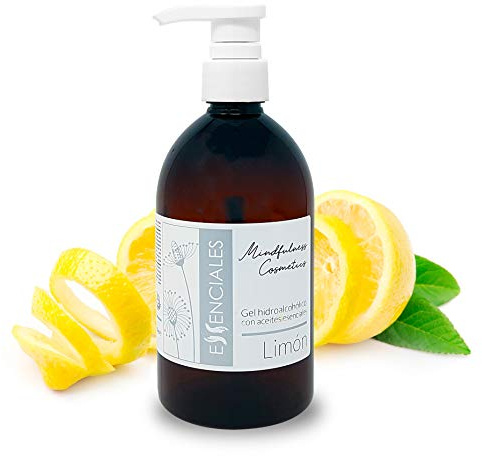 Essenciales – Gel idroalcolico disinfettante con oli essenziali 100% puri 500 ml