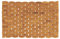 Westmark Bambus-Tischset/Platzdeckchen, handgefertigt, rechteckig, 45 x 29 cm, Bambus, Saleen-Edition: Trapez, Hellbraun, 701222E1