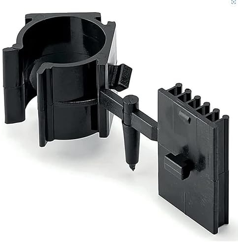 cyclingcolors 1x Pinza para zócalo de PVC rodapié Cocina Gancho 28mm Clip de Fijación pies Muebles