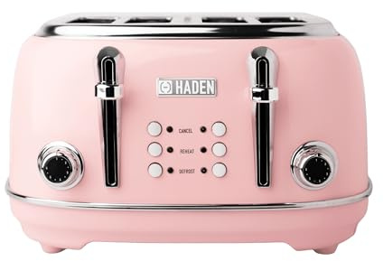 Haden Heritage 4 Scheiben Toaster (Rose)
