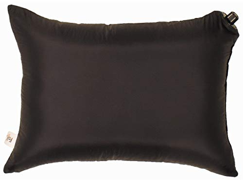 MFH 31763 aufblasbares Reisekissen (Schwarz/40 x 30 x 1 cm)