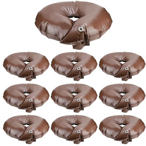 LALAGO 10 Stück Bewässerungsring 56 L, Baumbad Bewässerungssack, Automatische Bewässerungsbeutel, PVC robust & UV stabil Wassersack für Bäume, Bewässerung von Obstbäumen - Bewässerung 6 Stunden