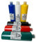 Stofffarbe 6 Farben x 500ml. Waschfeste Textilfarbe. T-Shirt Farbe für helle Stoffe. Waschmaschinenfest, Waschbeständig. Textilmalfarbe, Stoffmalfarbe Fixierung durch Bügeln (6-Farben-Set)