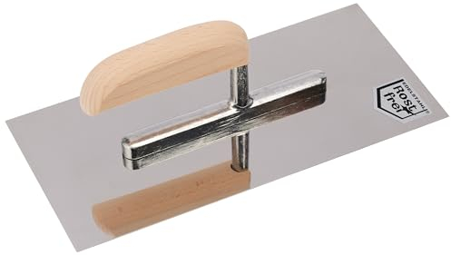 Frattone lisciante in acciaio inossidabile 270x130mm, spatola in acciaio inossidabile, spatola per colla ColorExpert