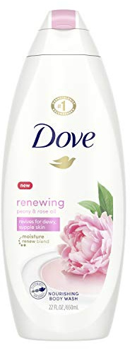 Dove Purely Pampering Body Wash 100% Gentle Cleansers, Sulfate Free Peony and Rose Oil Paraben Free and Sulfate Free Moisturizing Bodywash 22 oz