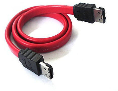 Desconocido Cable ESATA A ESATA 1 Metro Profesional PC HD SATA A SATA