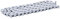 SunRace Kette 1 fach / 1/2 x 1/8 112 Glieder / Antirost Silber Fahrrad