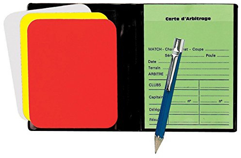 Visiodirect Mini Set d'arbitrage Football