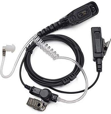 ARSMI Headset Acoustic Tube Earpiece PTT Headphone For Walkie Talkie CB Radio DP4601 DP4801 DP4600 DP4400 DP4401 Fit For Motorola walkie-talkie headset