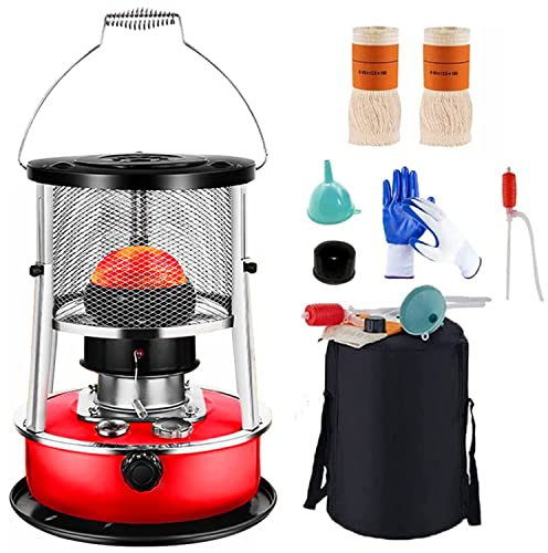 fikujap Petroleumheizung mit Löschautomatik,Petroleumofen für innenräUme Tragbarer Petroleum Heizung Petroliumheizer für Camping Zeltheizung Kochen sparsam Umweltfreundliche