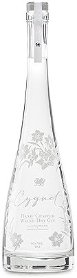 Cygnet Welsh Dry Gin | Award Winning Hand-Crafted Gin | Great in Cocktails | Serve with a Light Tonic Water| Vibrant For All Occasions | 40% ABV, 70c